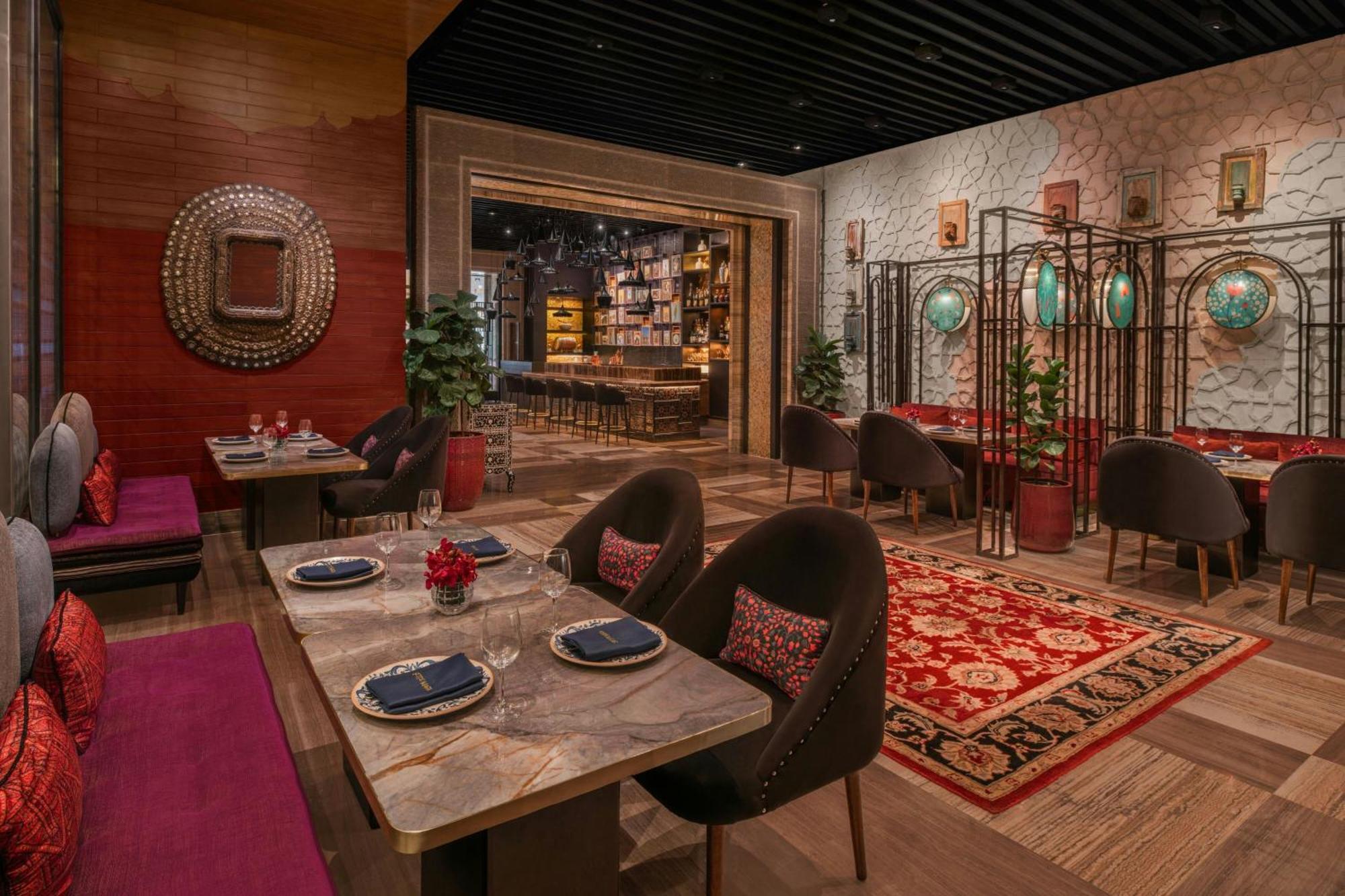 The St. Regis Mumbai Ξενοδοχείο Εξωτερικό φωτογραφία The interior of the restaurant