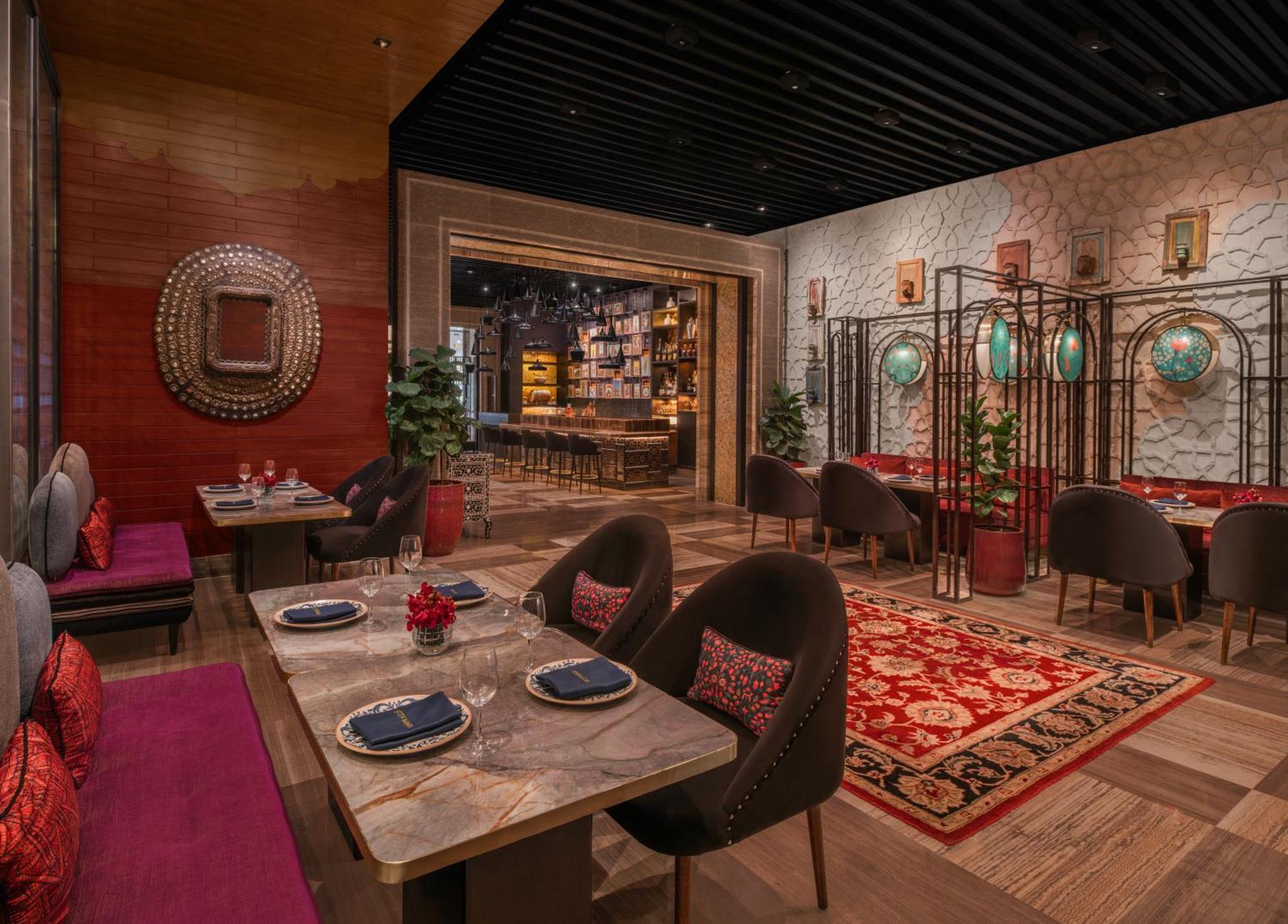 The St. Regis Mumbai Ξενοδοχείο Εξωτερικό φωτογραφία The interior of the restaurant